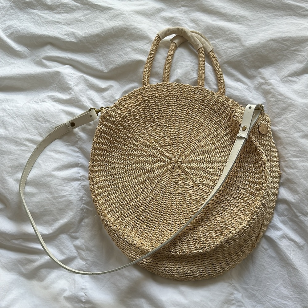 CLARE V. Raffia Handle Bag - Picture 5 of 5